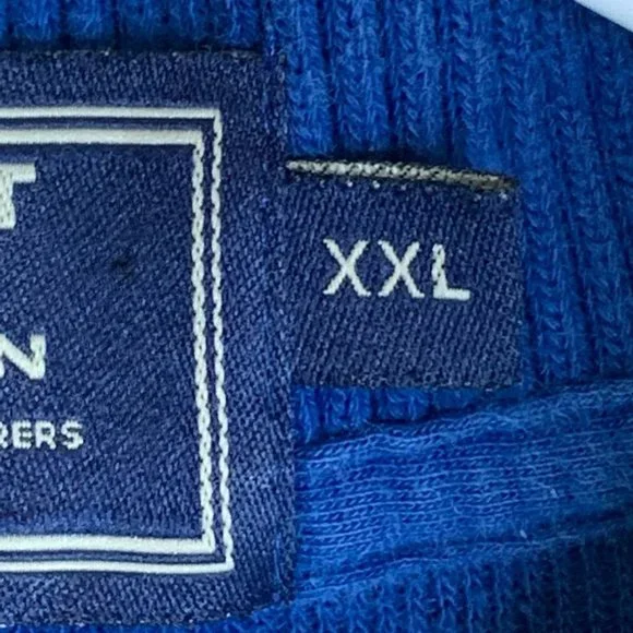 Polo Sport Ralph Lauren Mens Shirt Blue Orange Stripe Short Sleeve Logo XXL - Picture 6 of 6